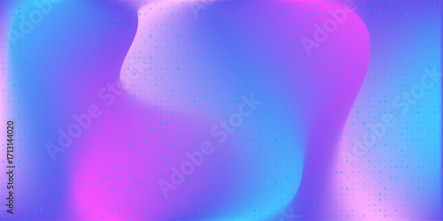 Abstract blurred background image of blue, purple, pink colors gradient used as an illustration. Designing posters or advertisements.