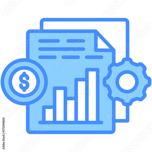 Financial Report Icon