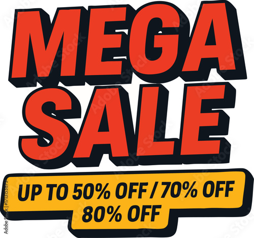 Mega Sale Discount Offer.
