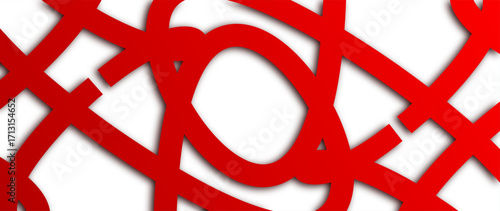 abstract red curved lines wallpaper