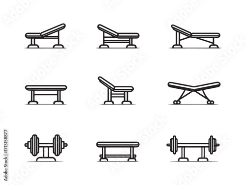 Incline bench sturdy for home gyms
