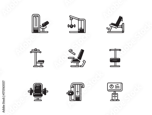 Leg curl machine fitness workout device