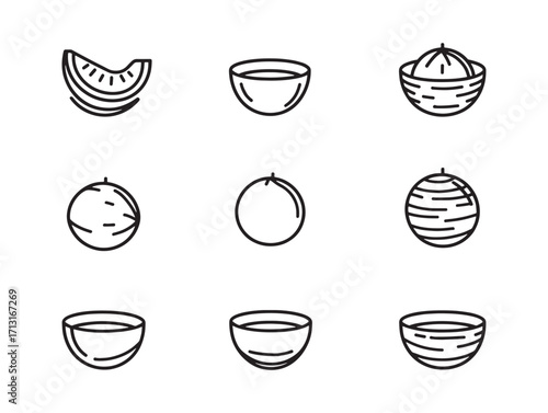 Melon baller precise fruit portioning gadget