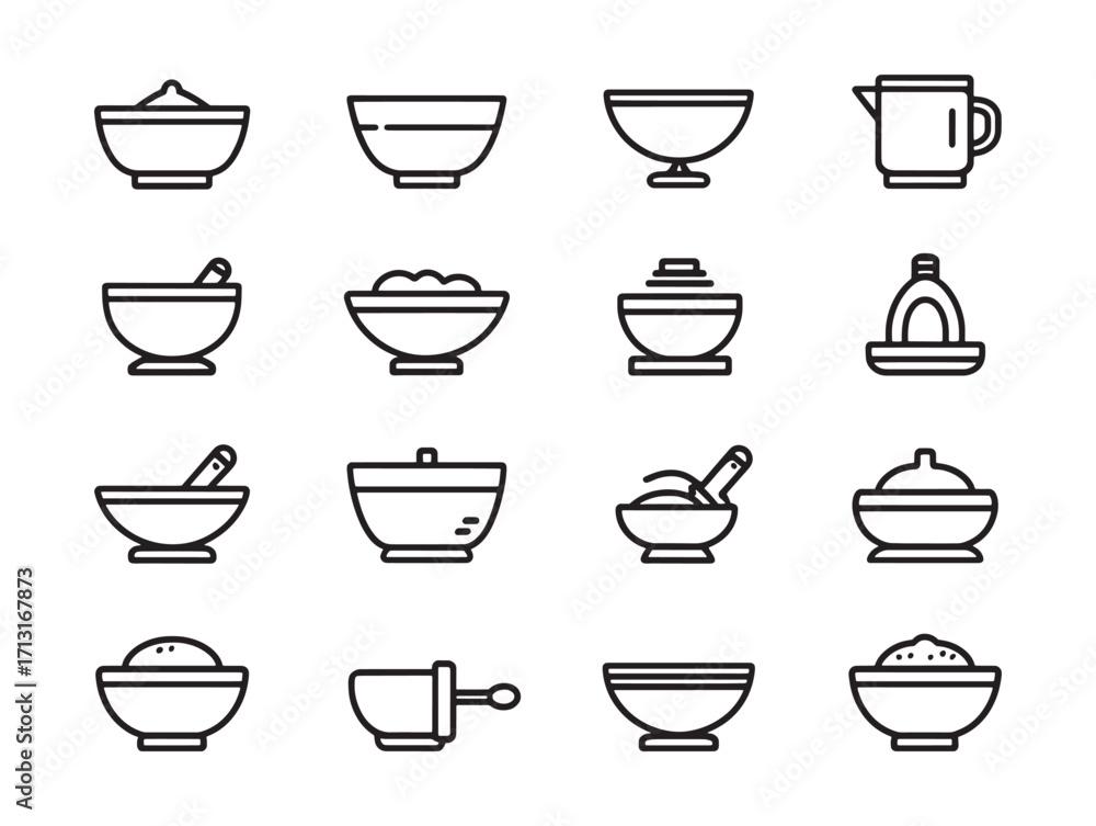 Fototapeta premium Mixing bowl essential baking cooking accessory