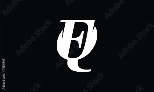 qf logo, fq logo design, qf or fq monogram, luxury qf or fq logo, modern logo, qf logo design, initial qf logo, initial fq logo