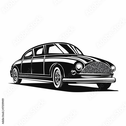 Luxury limousine side view luxury car vehicle