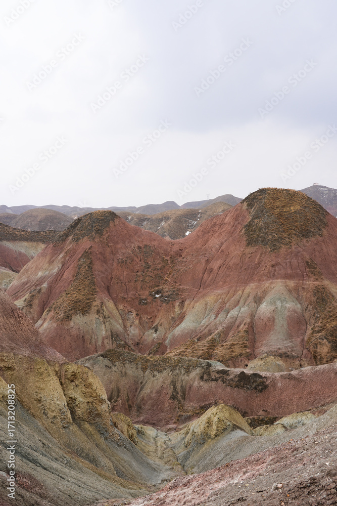 Fototapeta premium rainbow mountain