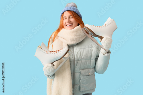 Beautiful young happy woman...