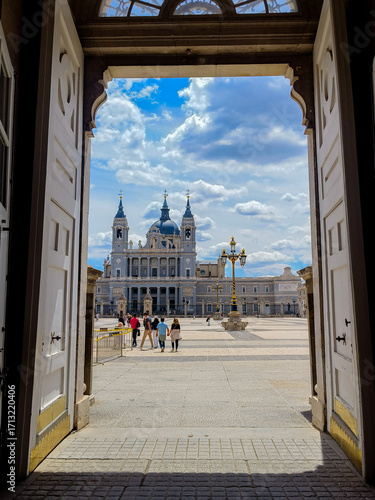 Madrid Spain, May 20 2025, Old Royal Palace building, historic building Royal Palace of Madrid