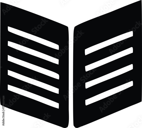 Military rank insignia chevron stripes symbol emblem design elements for military apparel and gear concepts