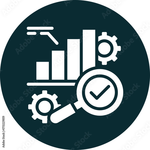 due diligence icon isolated on white background. vector illustration icon for  business brokerage