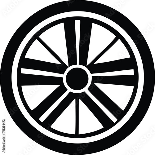 Ancient symbol of dharma wheel buddhism spiritual enlightenment circular design and traditional representation for serene meditation and religious iconography