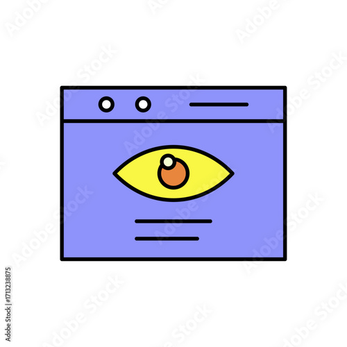 Eye in a Browser Visual Surveillance of Internet Activity