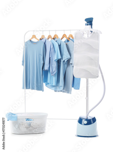Modern steamer and rack wit...