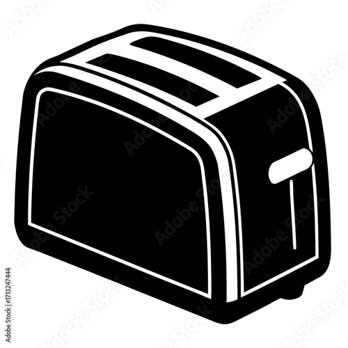 toaster on a white background
