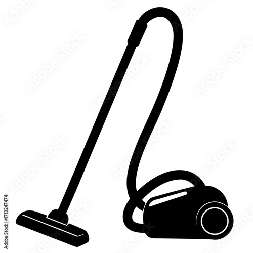 vacuum cleaner isolated on white