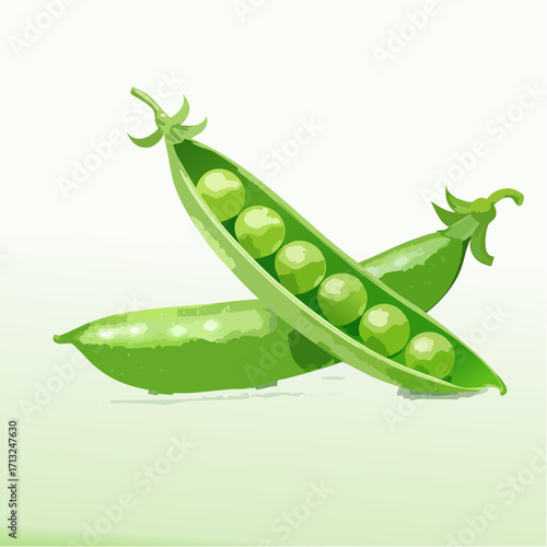Grüne Erbsen