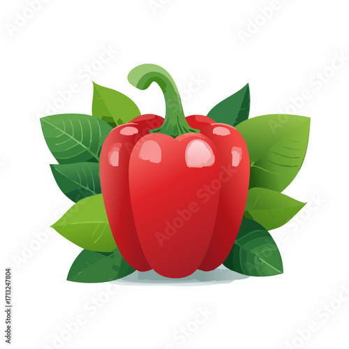Rote Paprikaschote