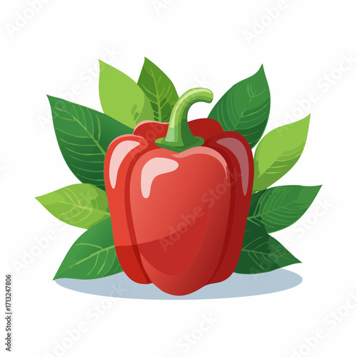Rote Paprikaschote