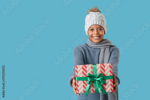 African-American boy with C...