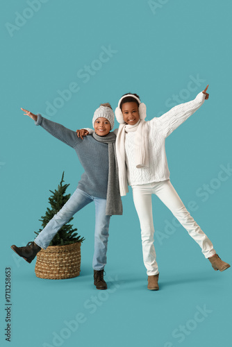 Happy African-American chil...