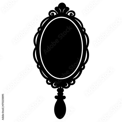 antique mirror frame