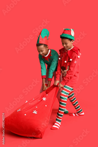 Two happy african american ...