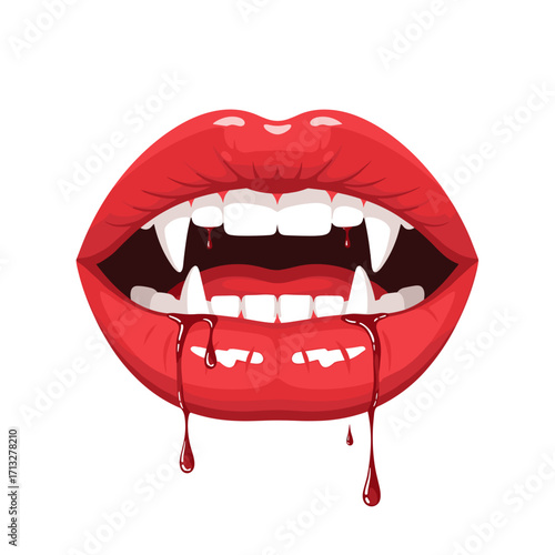 vampire lips, vampire fangs, red lips, sharp fangs, dripping blood, halloween lips, scary mouth, spooky fangs, gothic lips, horror fangs, vampire mouth, halloween symbol, creepy lips, halloween art, s