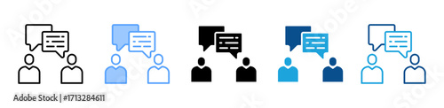 Feedback icon sheet multiple style collection