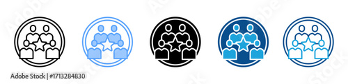 Talent Pool icon sheet multiple style collection