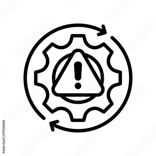 Incident Management line icon