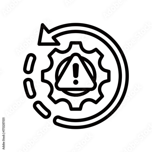 Recovery line icon