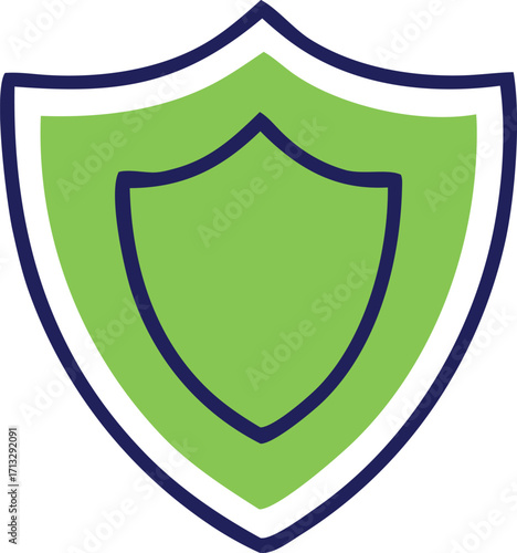 Green shield symbol security safety protection guard protection icon badge emblem defense symbol security symbol