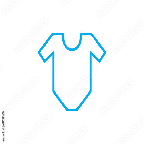 Baby Bodysuit Line Icon