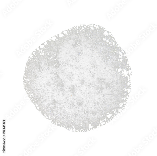 Quadro su tela white soap bubble suds isolated element