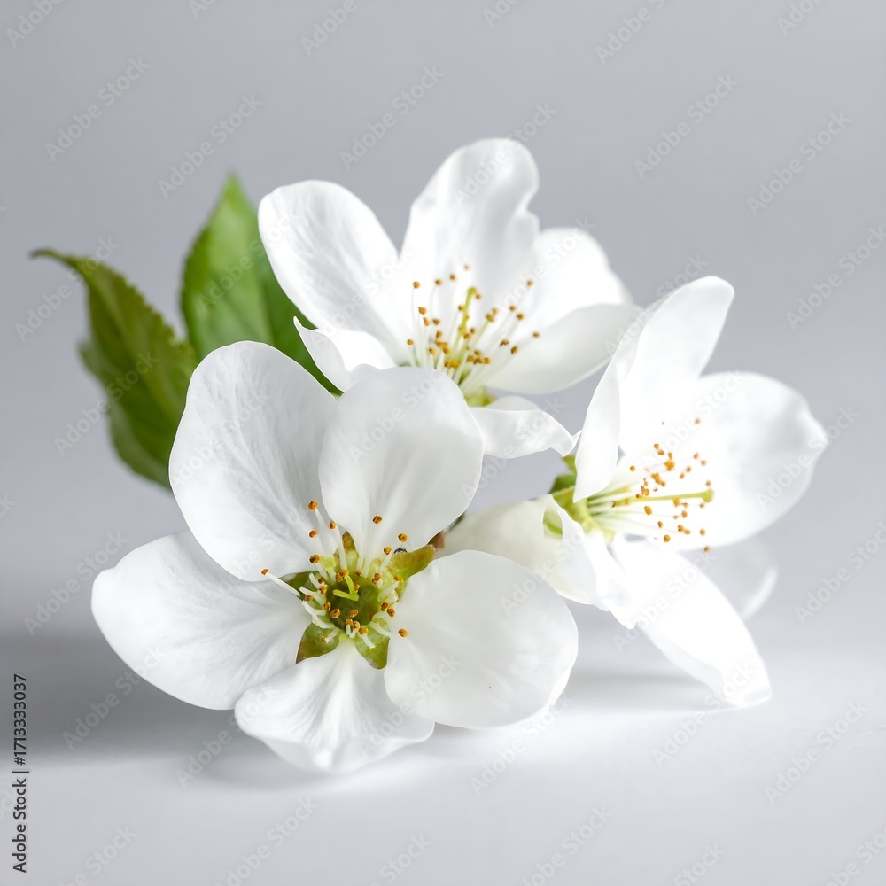 Fototapeta premium Delicate white blossoms