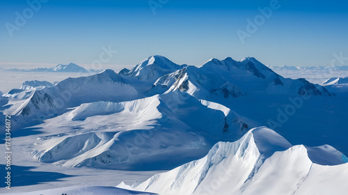 Mt Vinson, Sentinel Range, Ellsworth Mountains, Antarctica