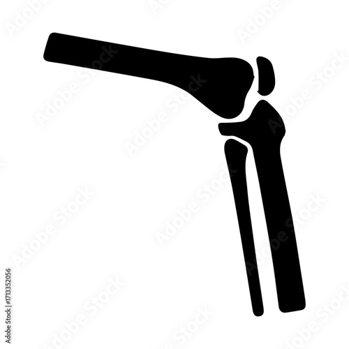Human Elbow Silhouette
