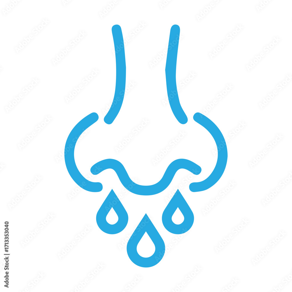 Obraz premium Runny Nose Icon