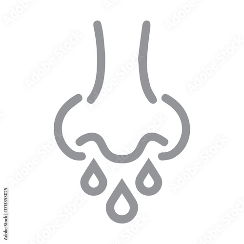 Runny Nose Icon