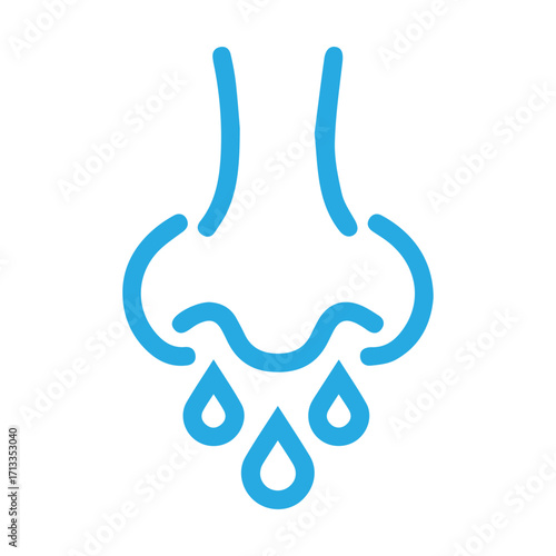 Runny Nose Icon