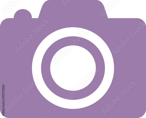 Purple Camera Icon