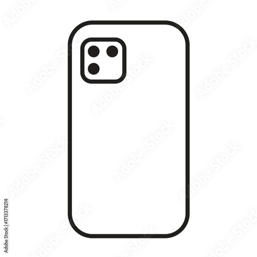 Icon back phone android and Ios