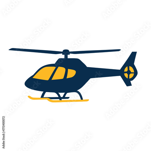 Helicopter Chopper Aircraft Icon
