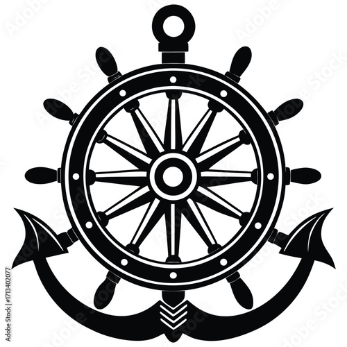 steering wheel vector illustration
