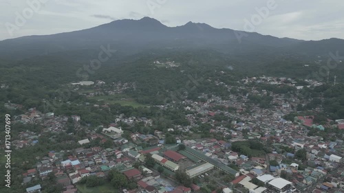 panorama of the city of the city
