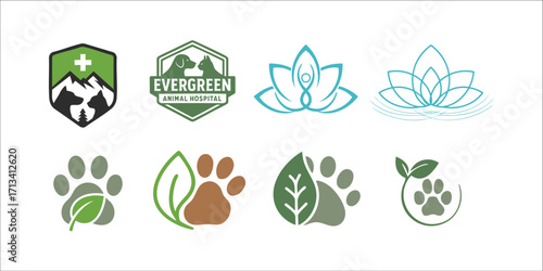 Best Quality Logo Icon . (all in one dog amazing logo icon )