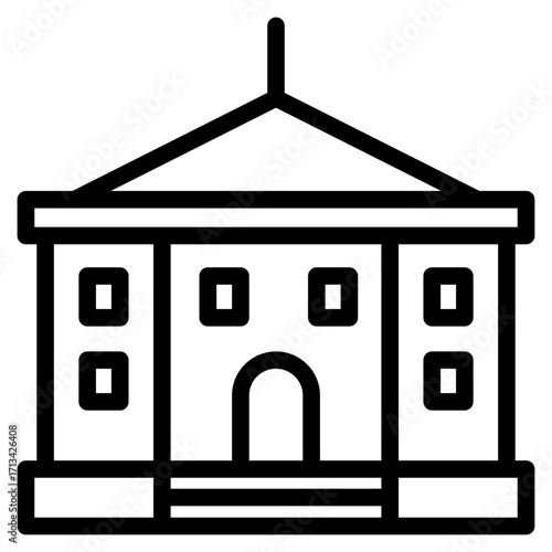 school, university, elementary school icon