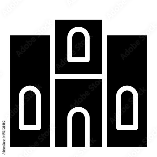 skycraper, office, building icon