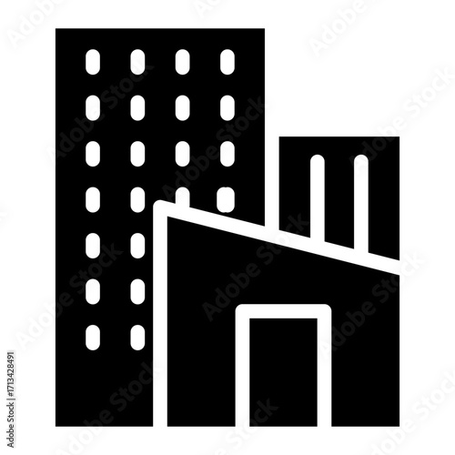 skycraper, office, building icon